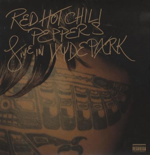 Red Hot Chili Peppers Live In Hyde Park German 4-LP vinyl